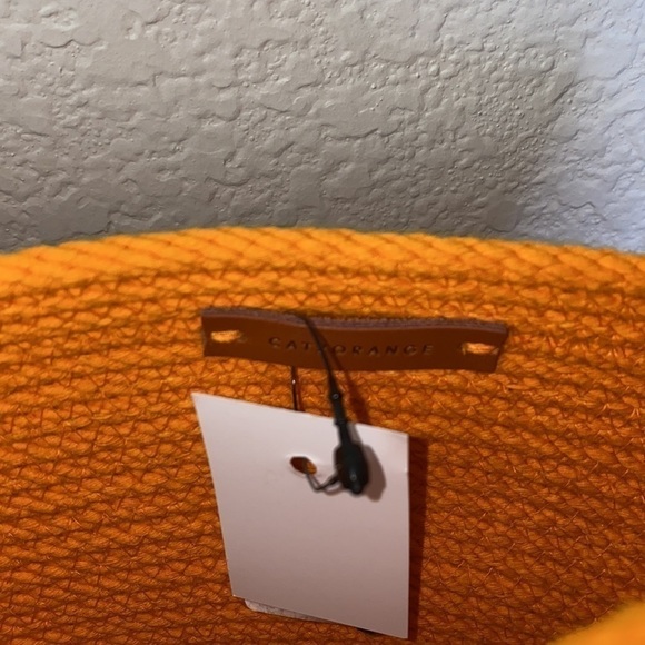 Catzorange Orange Tangerine Rope Cotton Bag - Picture 7 of 10